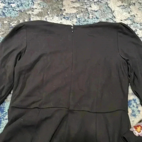 LOFT longsleeve, fit and flare embroidered floral dress zero - Picture 7 of 7